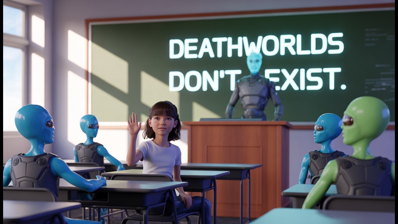 “Deathworlds Don’t Exist?” — The Human Girl Stood Up and Proved Them Wrong | HFY Sci-Fi Story