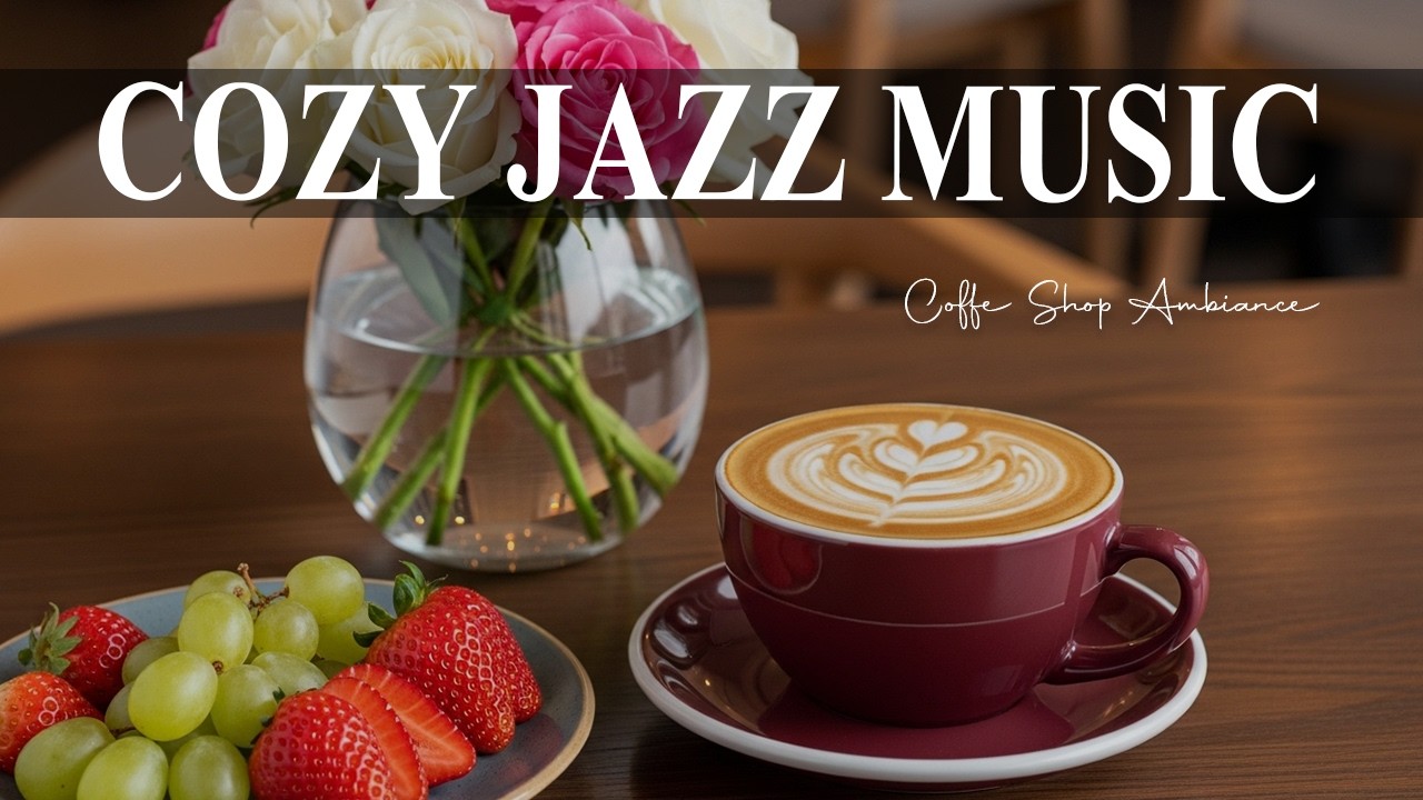 Cozy Jazz Music ☕Coffee Shop Ambiance and Positive Bossa Nova Piano for Better Mood