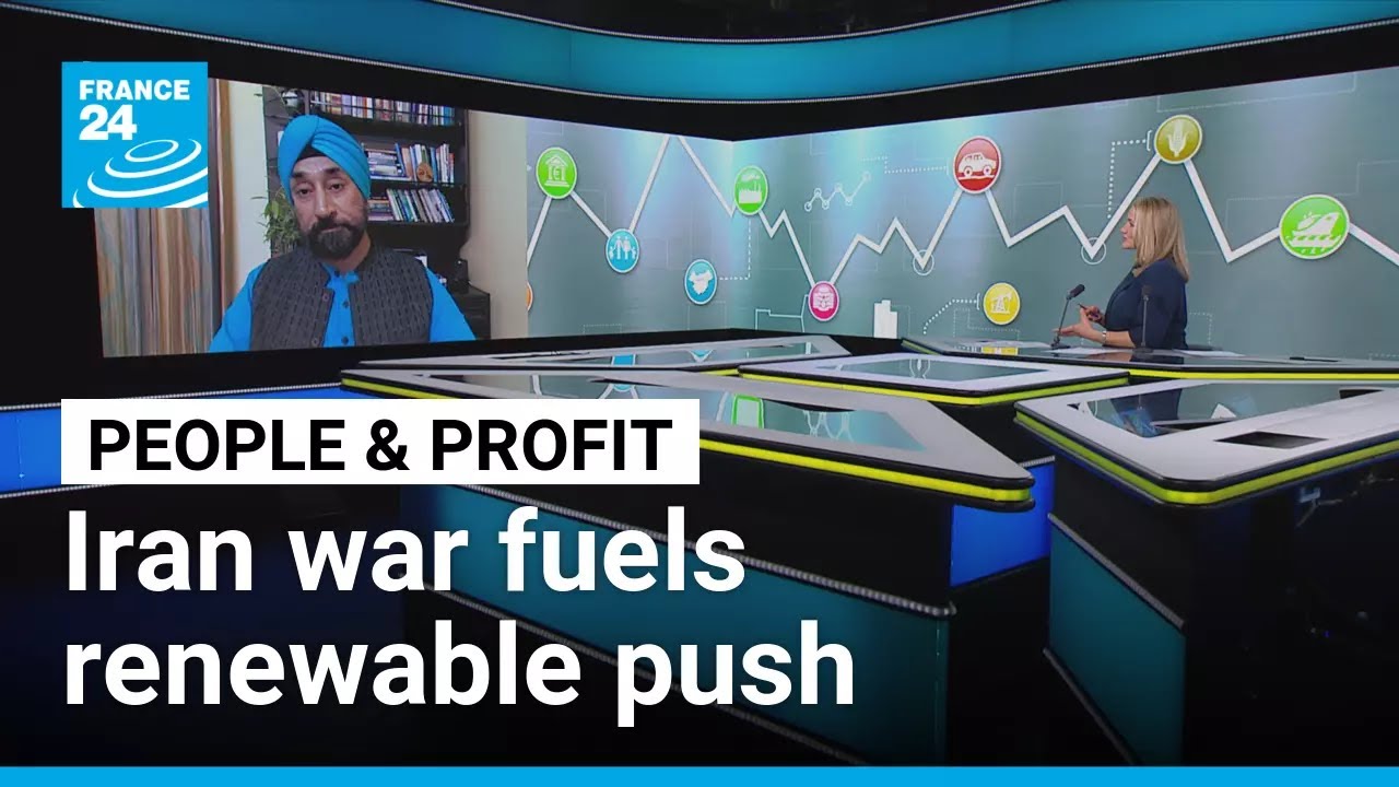 Wojna w Iranie: katalizator rozwoju energii odnawialnej? &bull; FRANCE 24 English