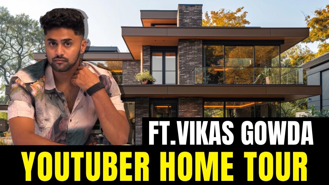 Kannada Youtuber @VikasGowda1 Home Tour 🔥