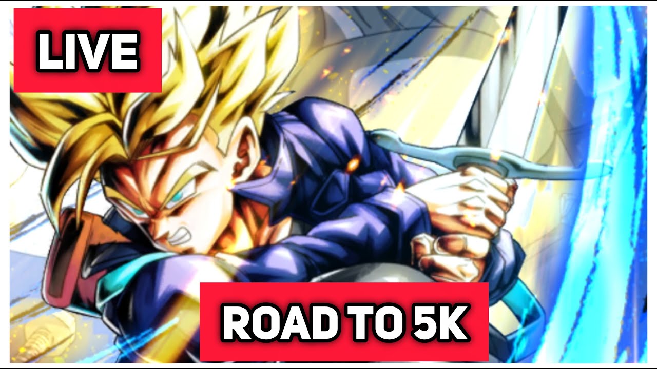 I AM LIVE : FUTURE BUFFS SOON!? 🔥 | DRAGON BALL LEGENDS - ROAD TO 5K |