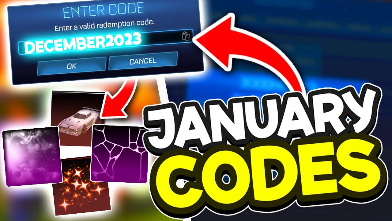 NEW JANUARY Redeem Codes! In Rocket League