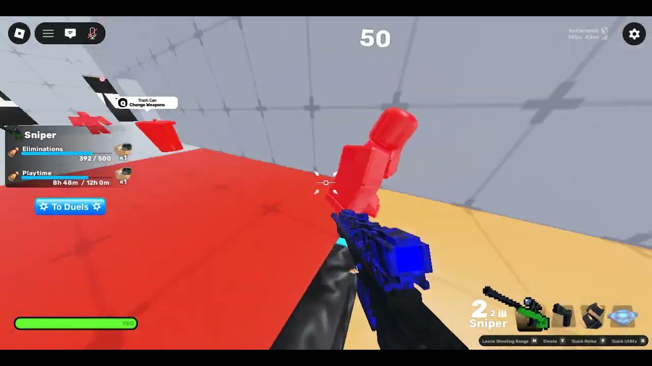 I think i may be the best sniperer....