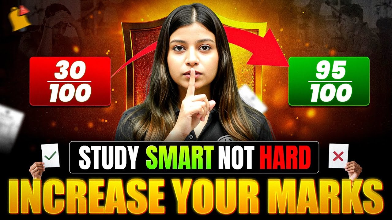 🚀 How Toppers Study SMART (Not Hard) | 5 Secrets to Boost Your Marks Fast! ⚡