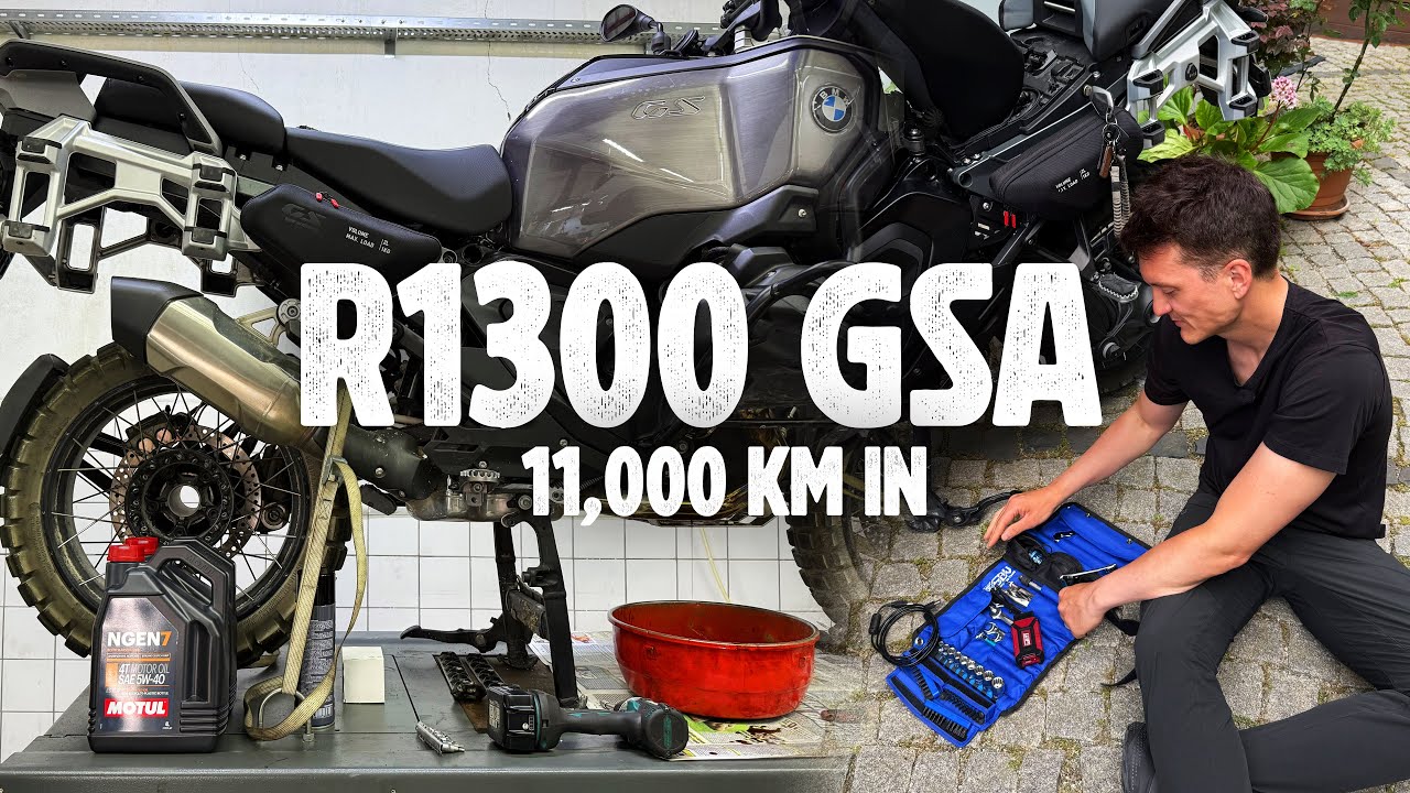 After 11,000 km, It Was Time – Servicing the BMW R1300 GSA Ready for GEORGIA!! RTW [S2 EP16]