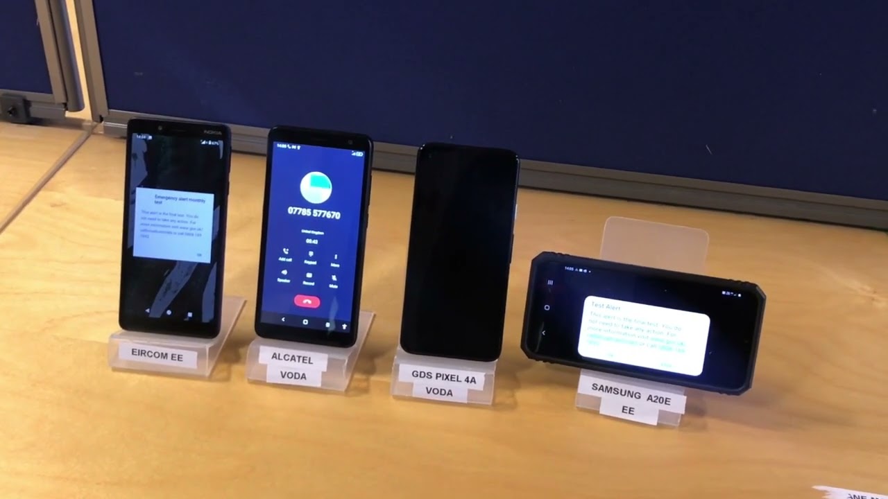 UK Emergency Alerts Test - 9 March 2021