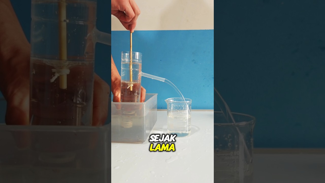 Beginilah Cara Kerja Pompa Air Manual! 🤯😱