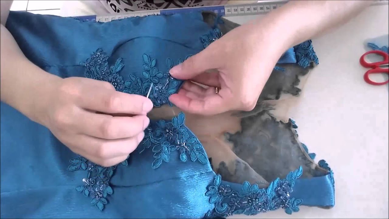 APLICAÇÃO DE RENDA-VESTIDO MAIARA