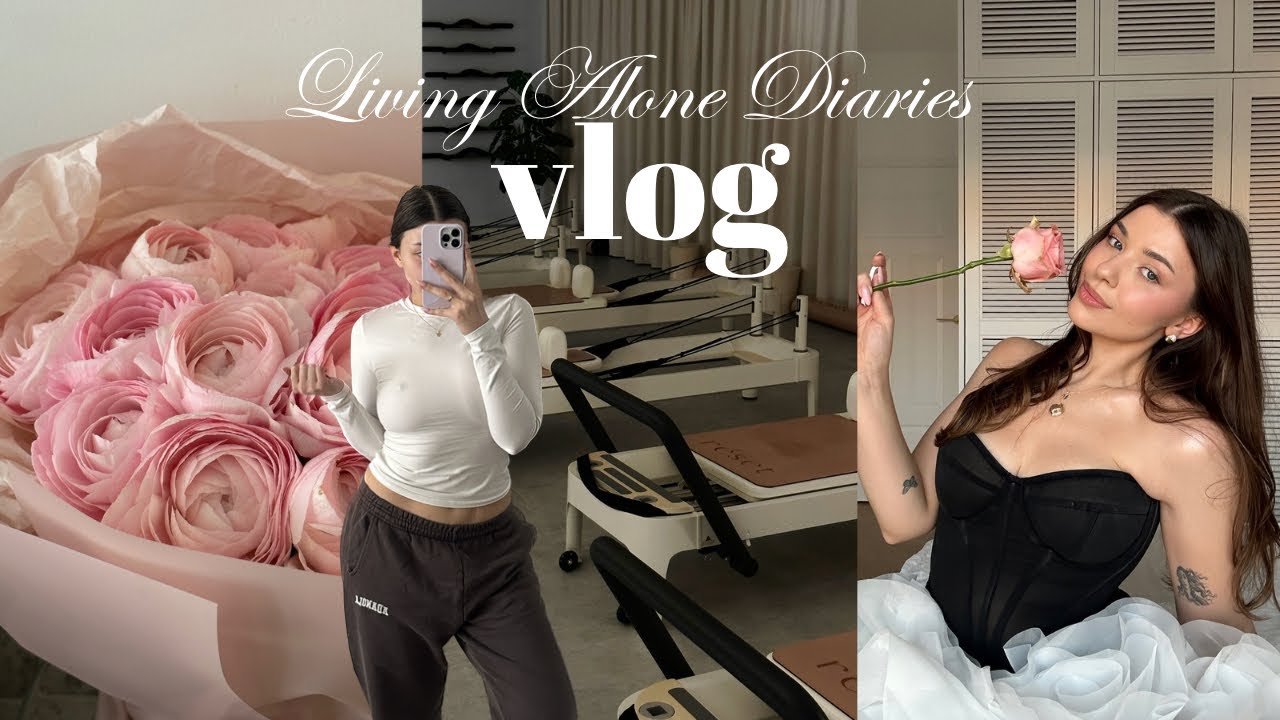 vlog: włosing, nowe studio pilatesu, fave matcha & life recently🌸