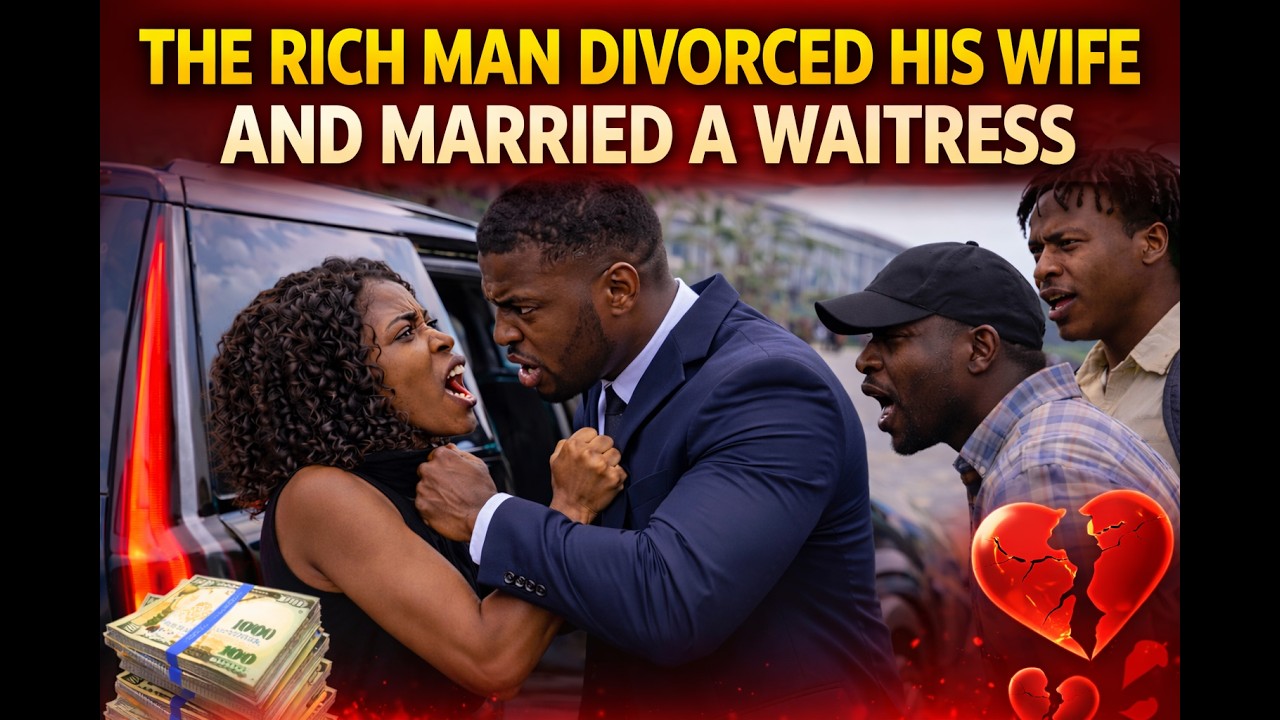 THE RICH MAN DIVORCED HIS WIFE AND MARRIED A WAITRESS