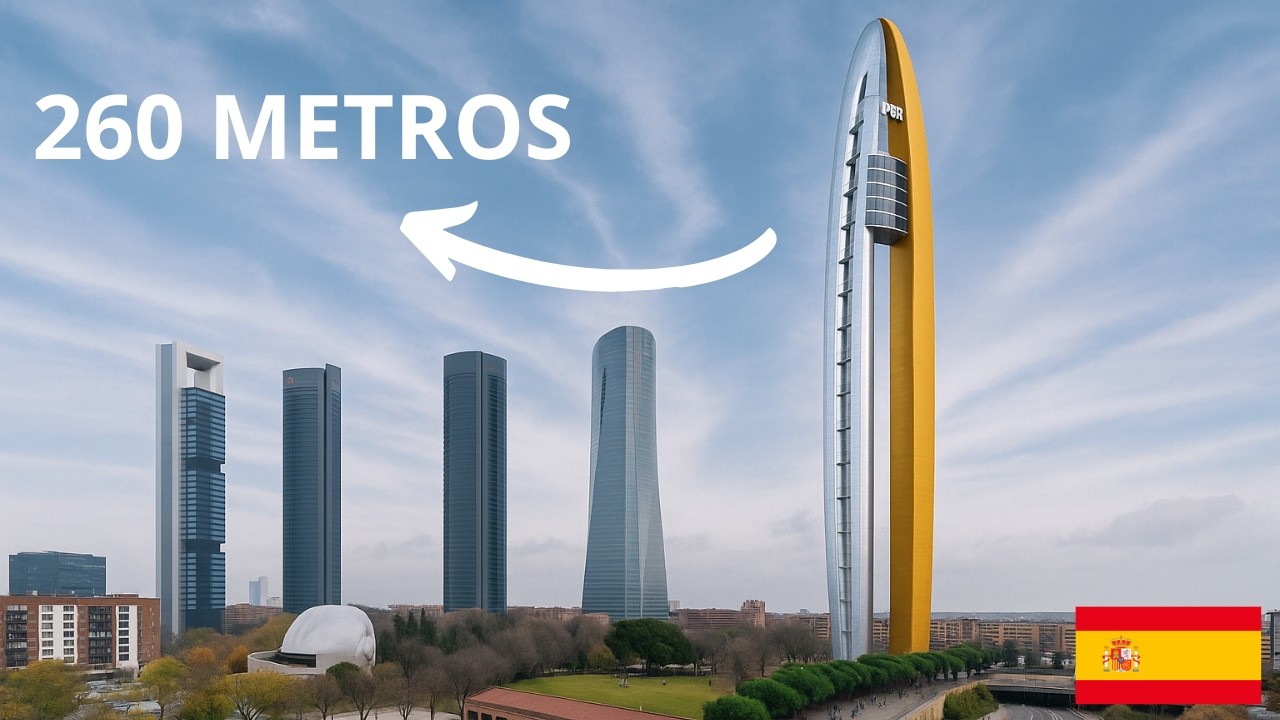 NORIA de 260 METROS en MADRID | Noria más alta del mundo