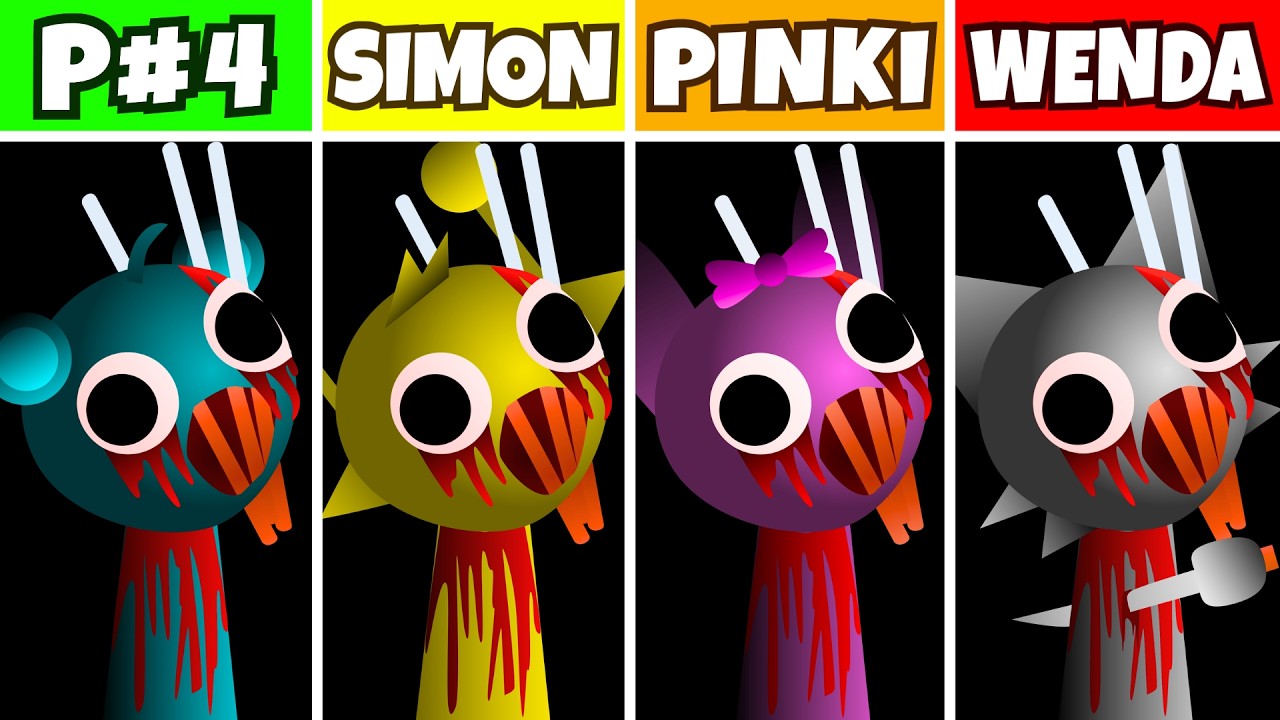 Incredibox Sprunki: Phase 4 But Simon VS Pinki VS Wenda