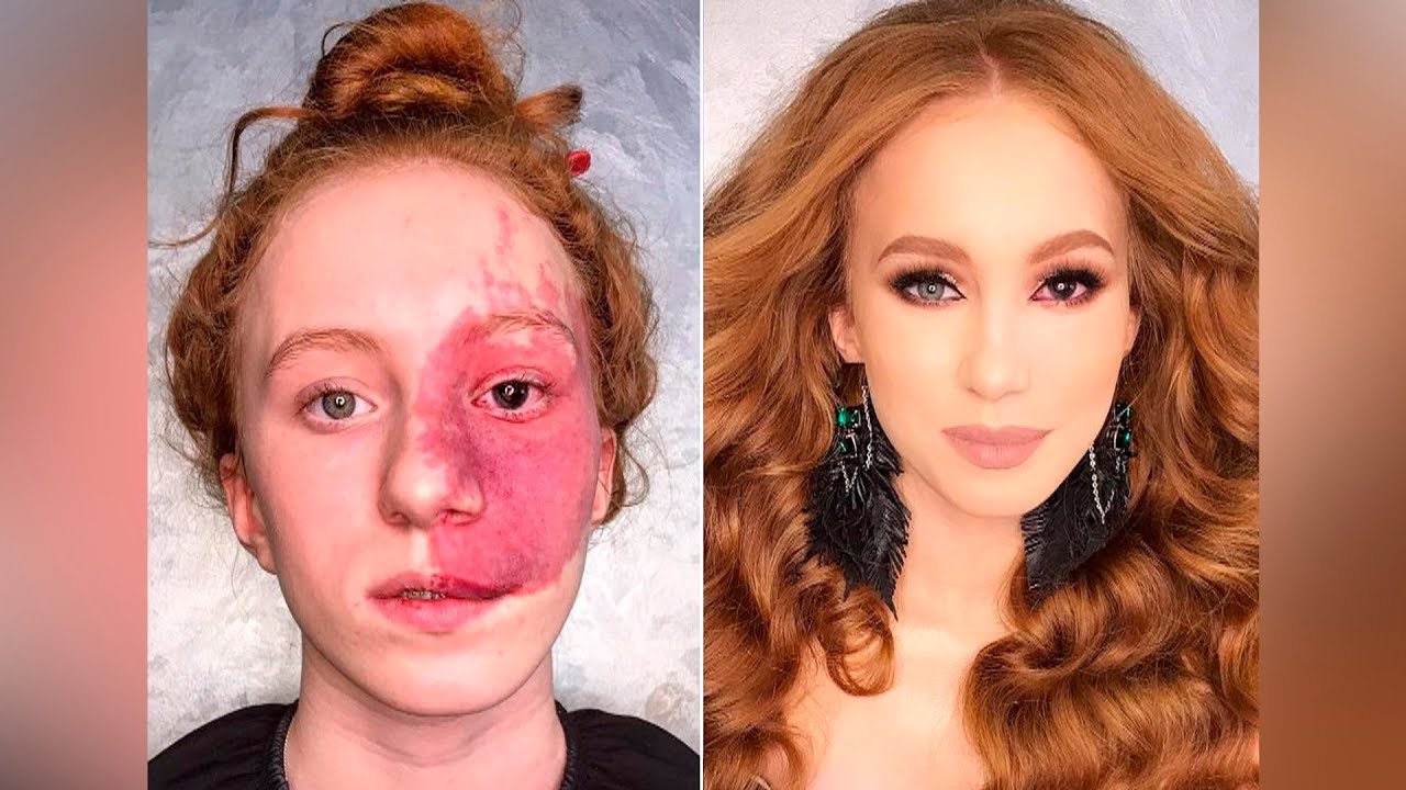 The power of makeup Transformations by Goar Avetisyan Amazing makeup