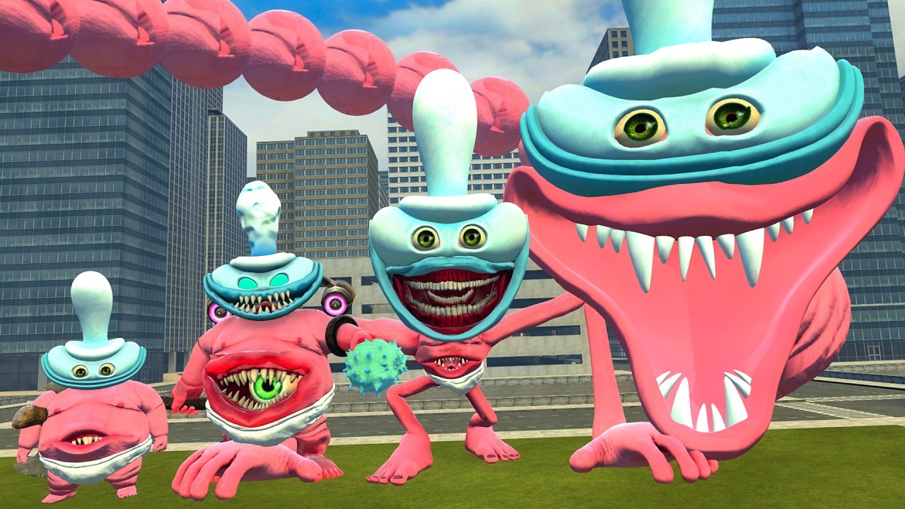 NEW EVOLUTION OF ROBLOX HUNGRY BINKY DRINKY WORM & SHIN SONIC TAPES FINAL FORM! | GMod