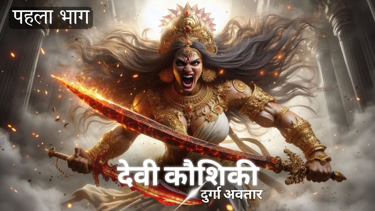 देवी कौशिकी | दुर्गा | काली | देवी कौशिकी कथा | Durga Kali #durga #kali #bhakti
