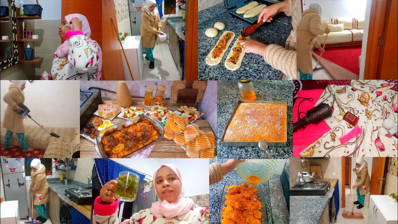 من كل فن طرب😍فالنهار الشهيوات🌛مور الفطور العناية🎀كل حاجة كنعطيها وقتها🥰 فطور متول بلا كثرة الوقوف💯