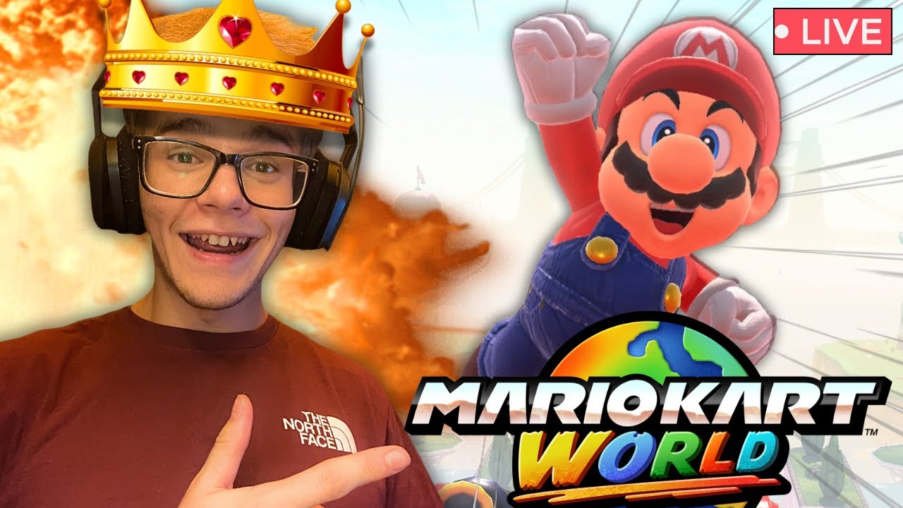 🔴 LIVE- NEW MARIO KART WORLD UPDATE JUST DROPPED (1.3)