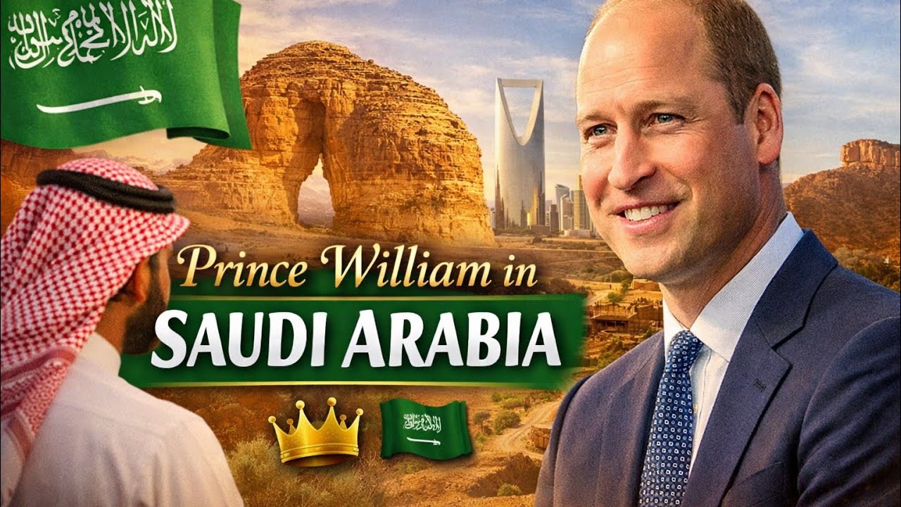 Prince William’s Saudi Arabia Tour Recap 👑🇸🇦 #SaudiArabia #PrinceWilliam#royalvisit 