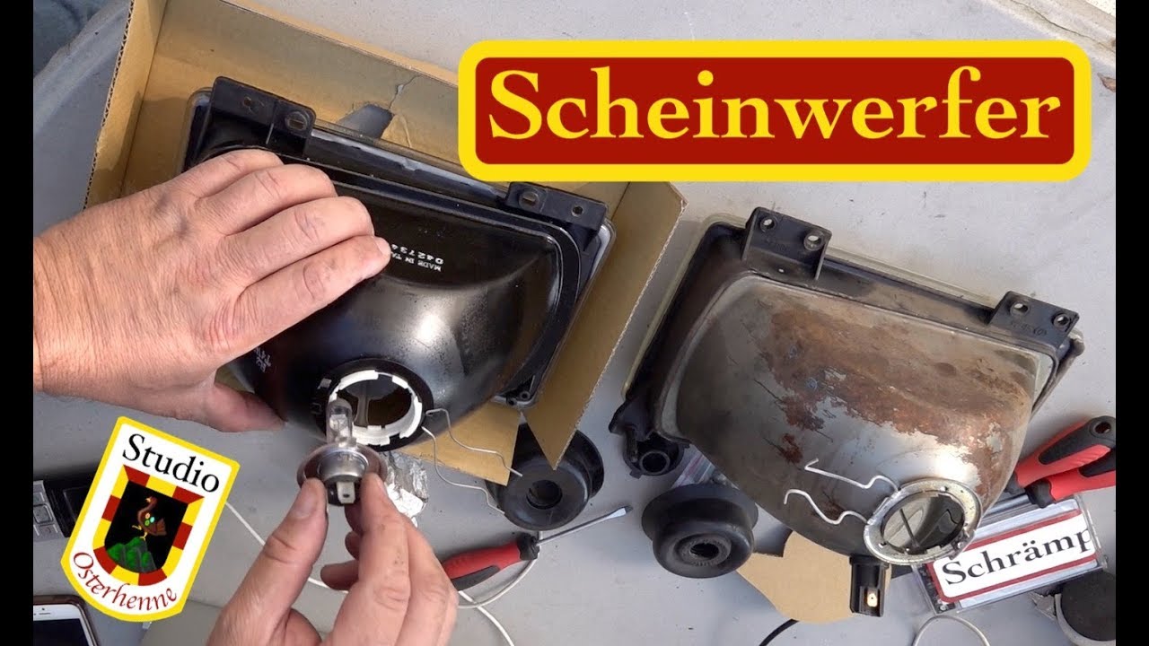 Wohnmobil Scheinwerfer wechseln Peugeot Ducato Citroen 280 / 290