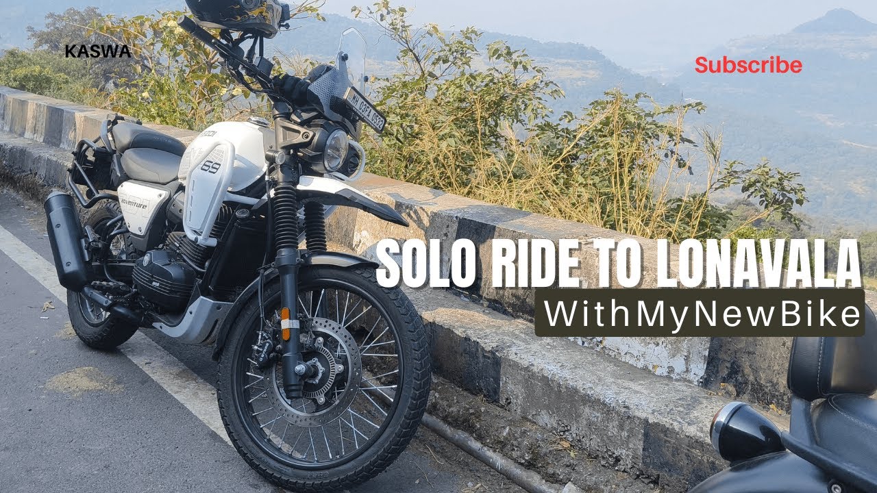 Solo Ride to Lonavala View Point on My New Bike Kaswa