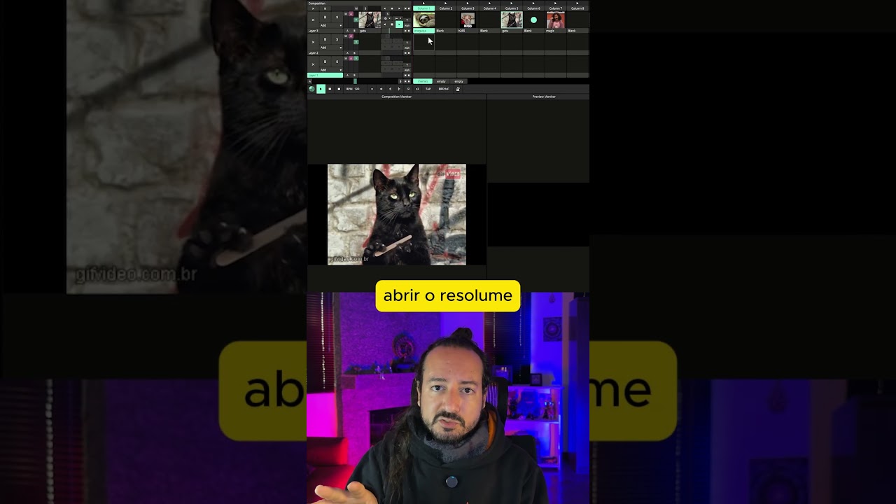 Resolume para insta&ccedil;&atilde;o