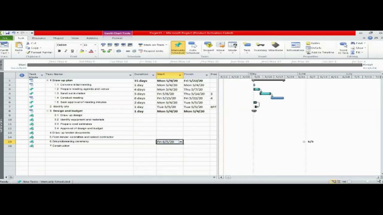 Learn Microsoft Project Software