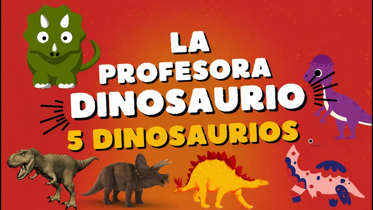 Los 5 DINOsaurios más famosos de AMERICA del Norte || cuentos cortos para niños || dinosaurios