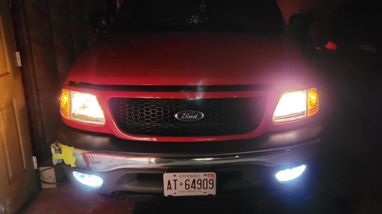 How to wire up foglights on a 2000 f150 XL.