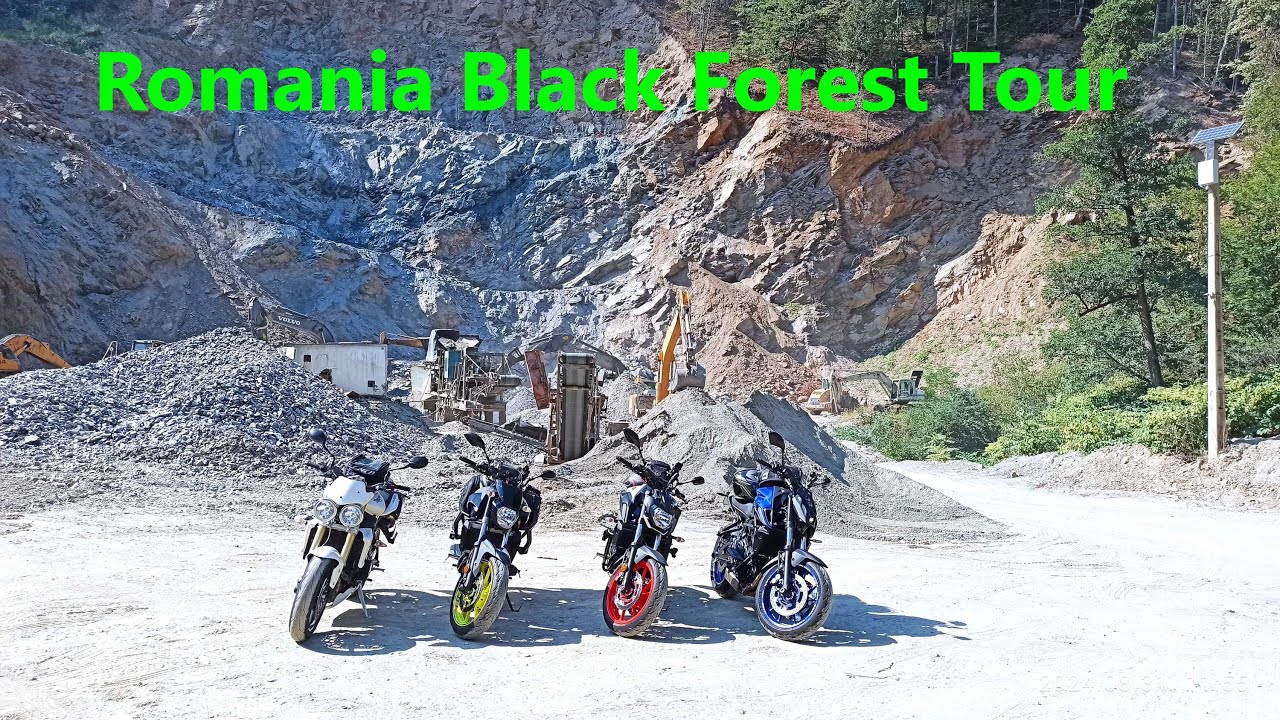 Motorcycle Trip in Romania 🇷🇴 | Riding Through the Black Forest with Triumph Street Triple & MT-07s