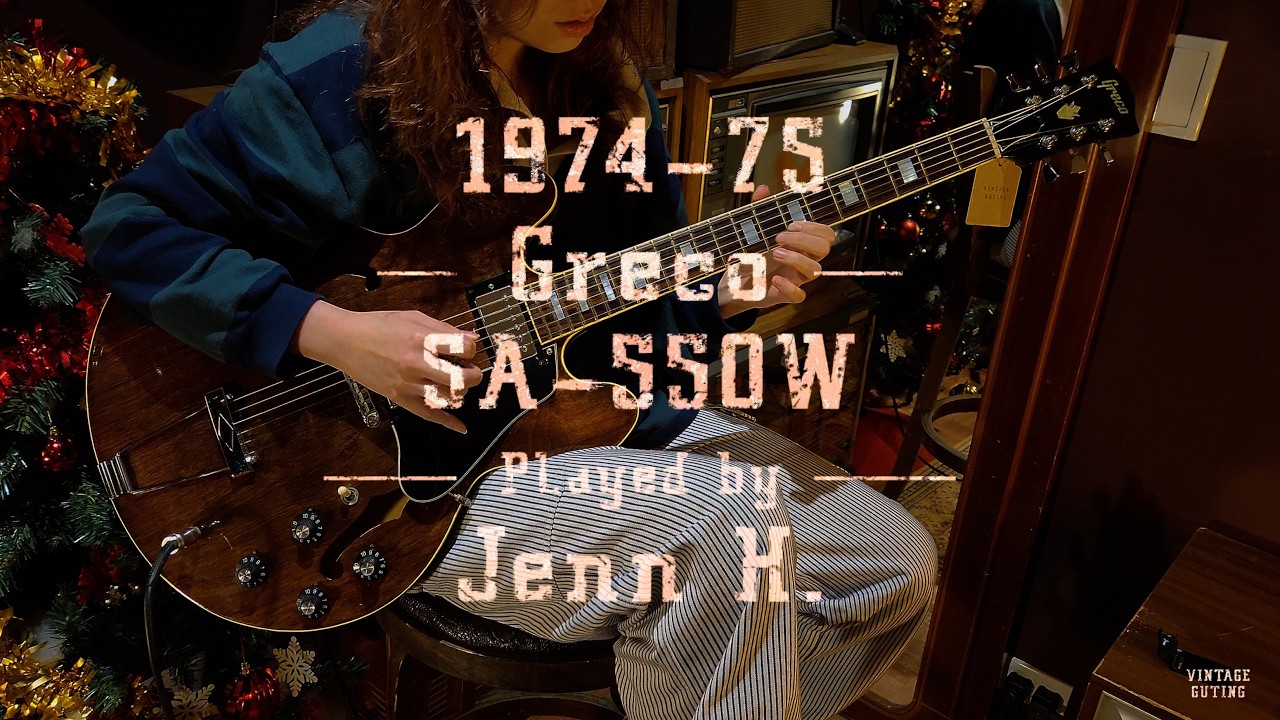 1974-75 Greco SA-550W Played by Jenn H. @jenniferhsieh72