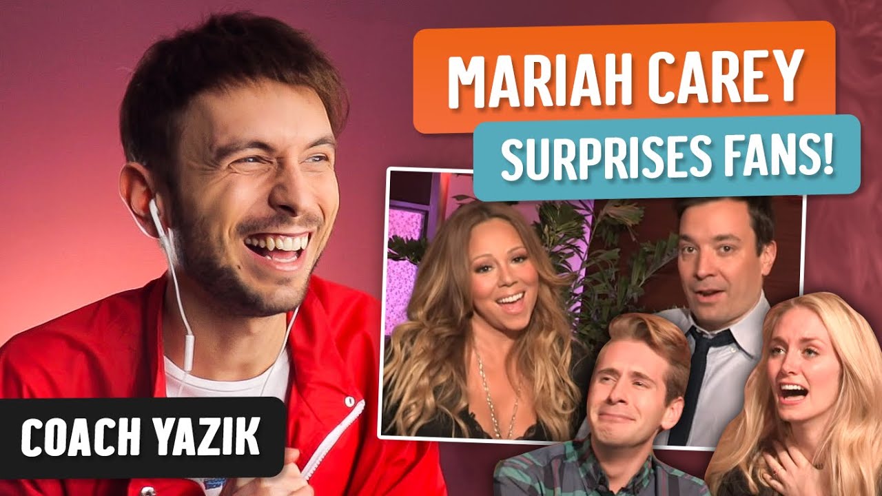YAZIK reacts to The Art Of Letting Go' - Mariah Carey | SURPRISES FANS!!! with Jimmy Fallon