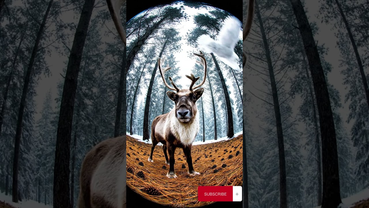 Forest Animals in a Peaceful Pine Woods | Cute Nature Video  