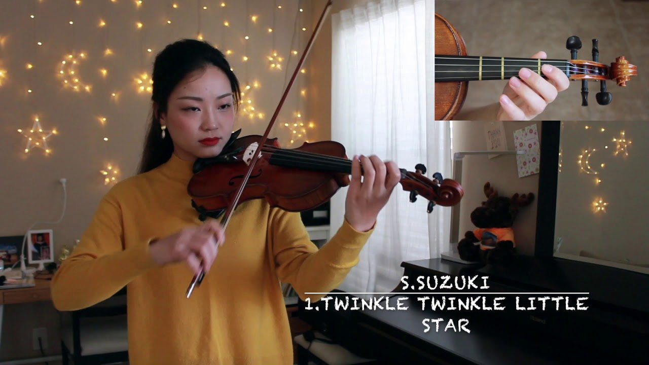 Twinkle, Twinkle, Little Star Variations and Theme (solo) 闪烁的小星星 【Suzuki Violin School Volume 1】