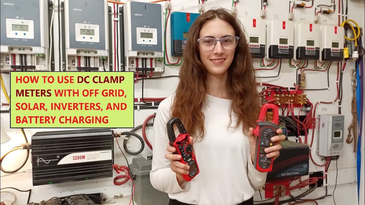 DC Clamp Meter Use, skills and methods for troubleshooting Battery, Solar, Inverters and more