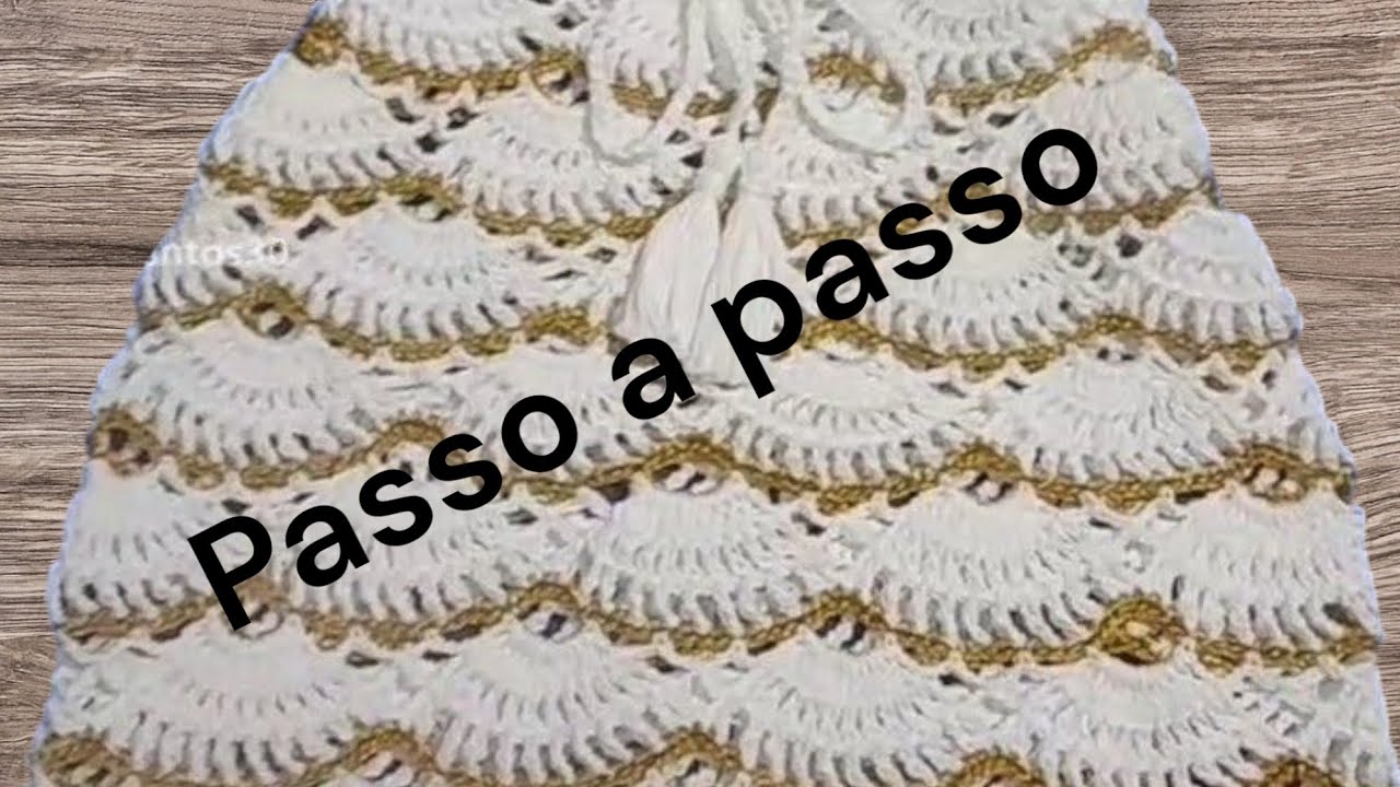 Saia sereia Part1/créditos a Summer crochê
