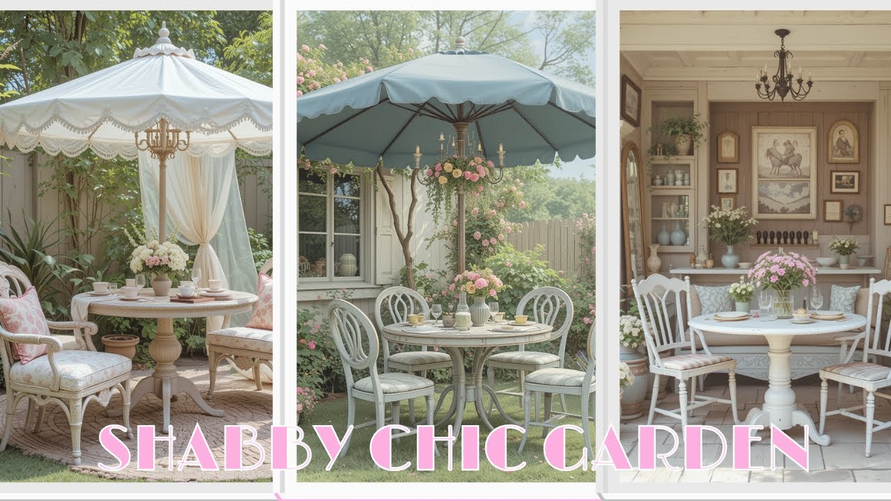 10 Must-Have Elements for a Magical Shabby Chic Garden