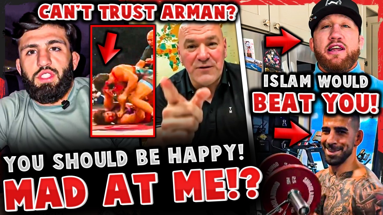 Dana White MAD at Arman Tsarukyan? Arman RESPONDS! Ilia Topuria & Justin Gaethje SPEAK OUT! UFC 326