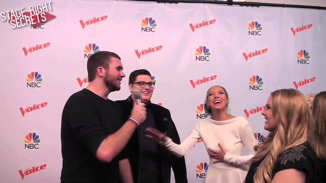 The Voice Team Adam Season 9 Top 12 Red Carpet Interview!