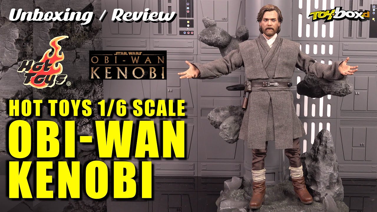 HOT TOYS DX26 OBI-WAN KENOBI 1/6 Scale Unboxing & Review
