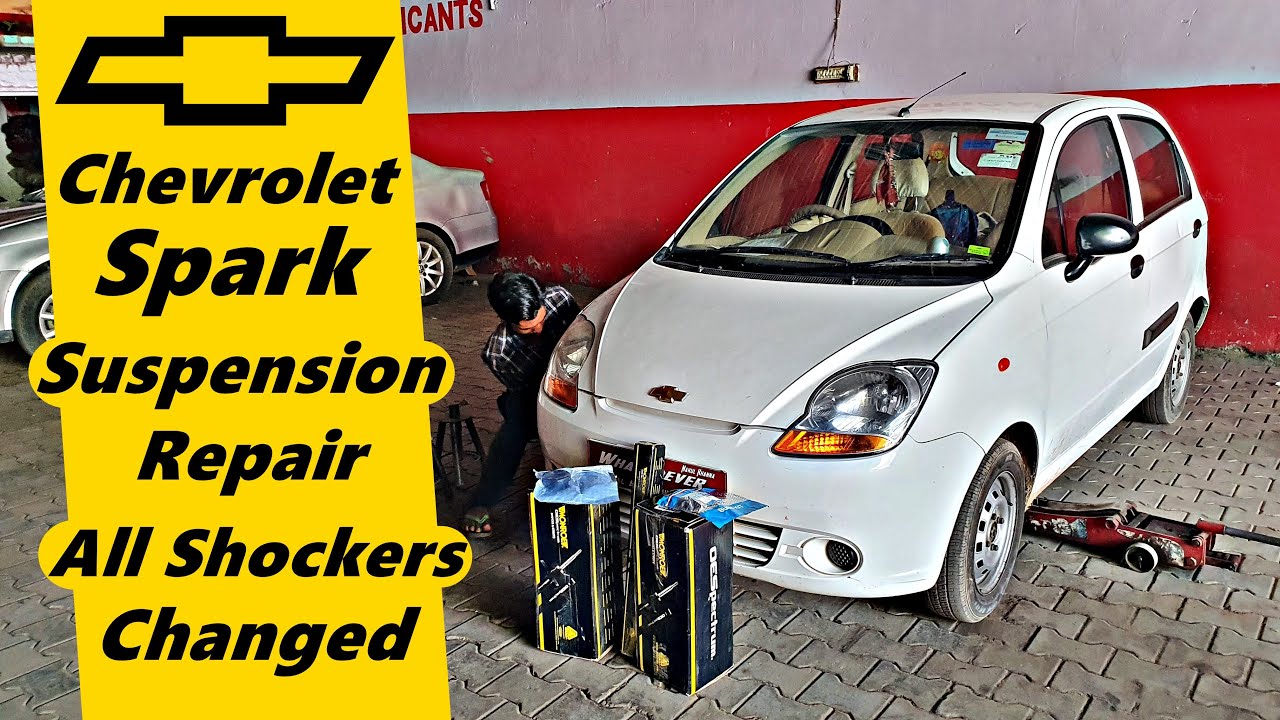 Chevy Spark Suspension repair | Front & Rear Shockers Changed