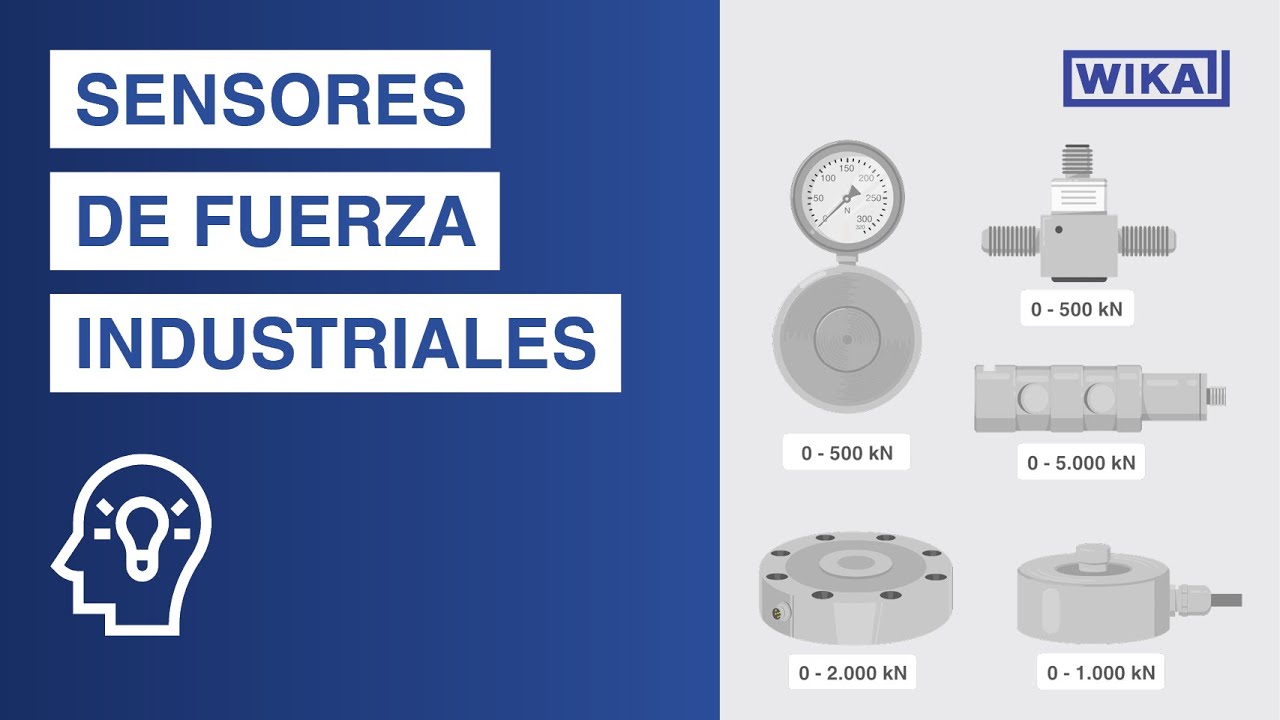 Sensores de fuerza industriales | ¿Qué tecnologías de sensores existen para la medición de fuerzas?