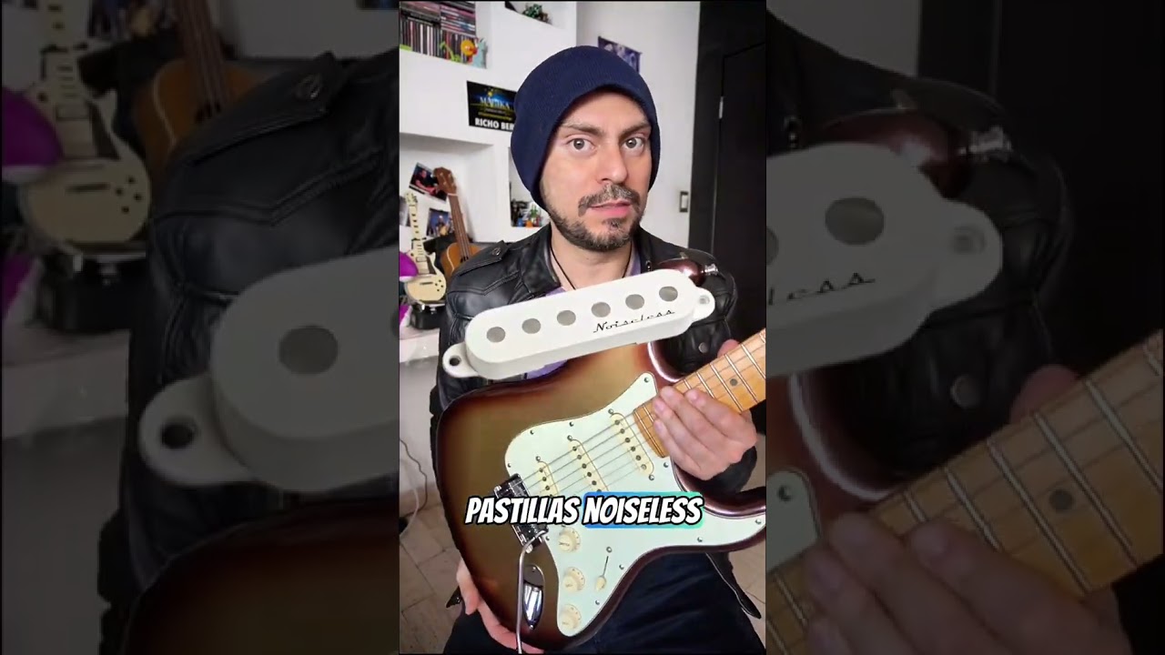 As&iacute; suenan las pastillas #single coil vs #noiseless de una #guitarra  edici&oacute;n #distortion