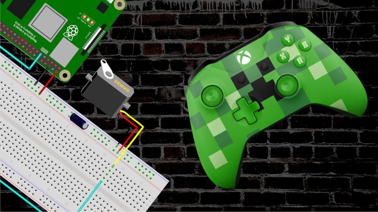 Control a Servo through a Raspberry Pi with a Bluetooth Xbox Controller!