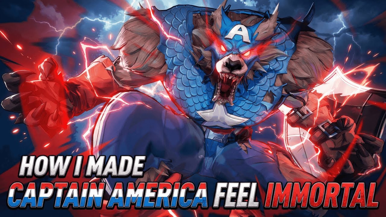 Как я заставил Капитана Америку почувствовать себя бессмертным... | Marvel Rivals