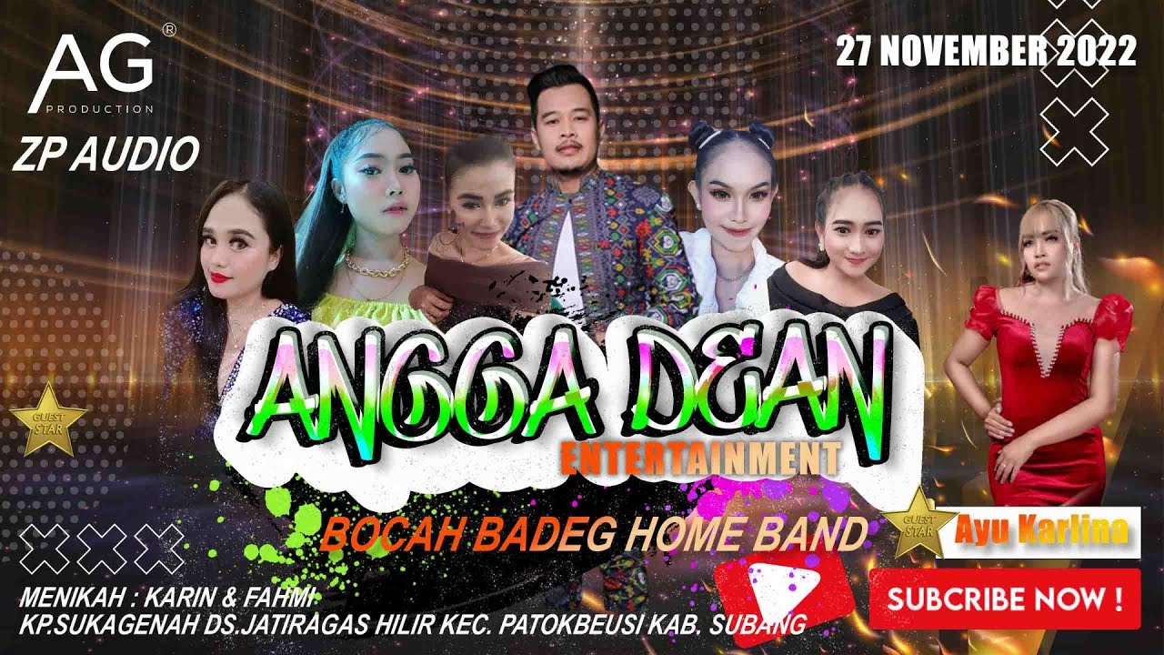 LIVE SIANG ANGGA DEAN   | EDISI 27 NOVEMBER 2022 | SUKA GENAH - PATOK BEUSI
