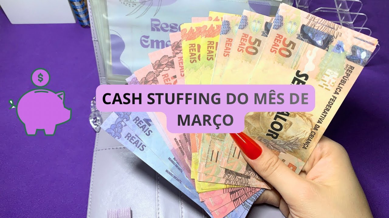 SP/BR 🇧🇷 BUDGET BINDER -CASH STUFFING - MÊS DE MARÇO