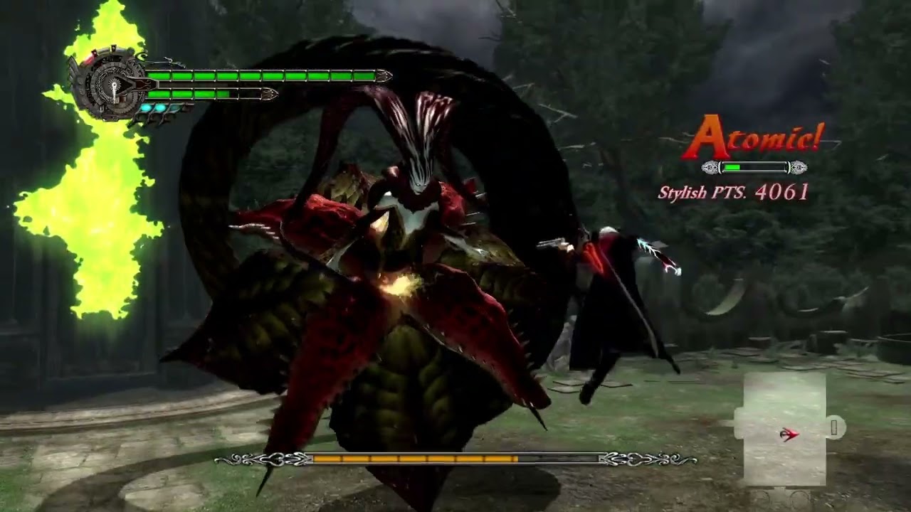 Plant lady boss fight ( devil may cry 4 special edition)