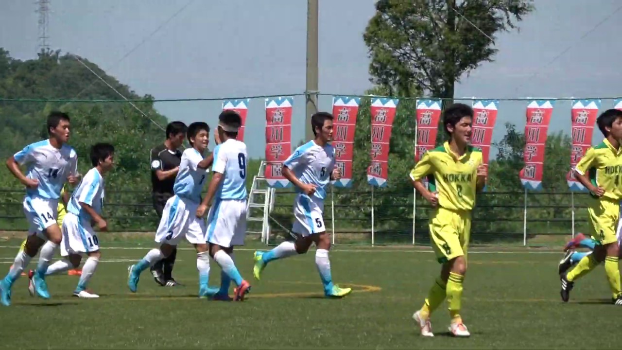 2018IH  男子サッカー 2回戦 北海（北海道） 対 高川学園（山口県）