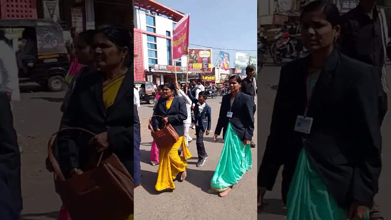 लातूर भव्य संविधान रॅली