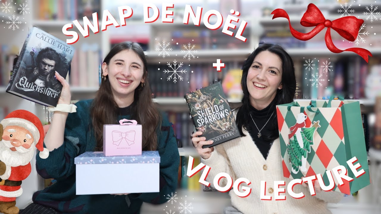 SWAP DE NOEL (feat Iwana) + vlog lecture !